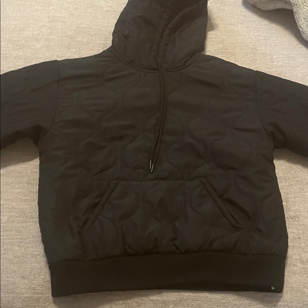 Forever 21 Black Quilted Puffer Jacket